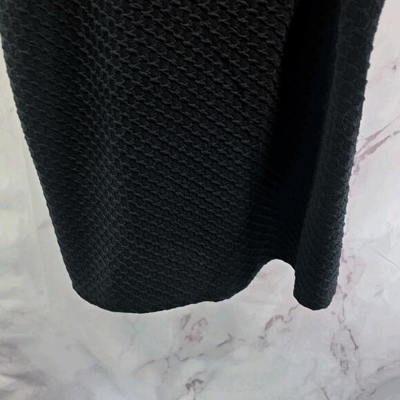 Anthropologie Top Womens Small Tank Textured Button Back Mock Neck Eri Ali - Picture 7 of 9